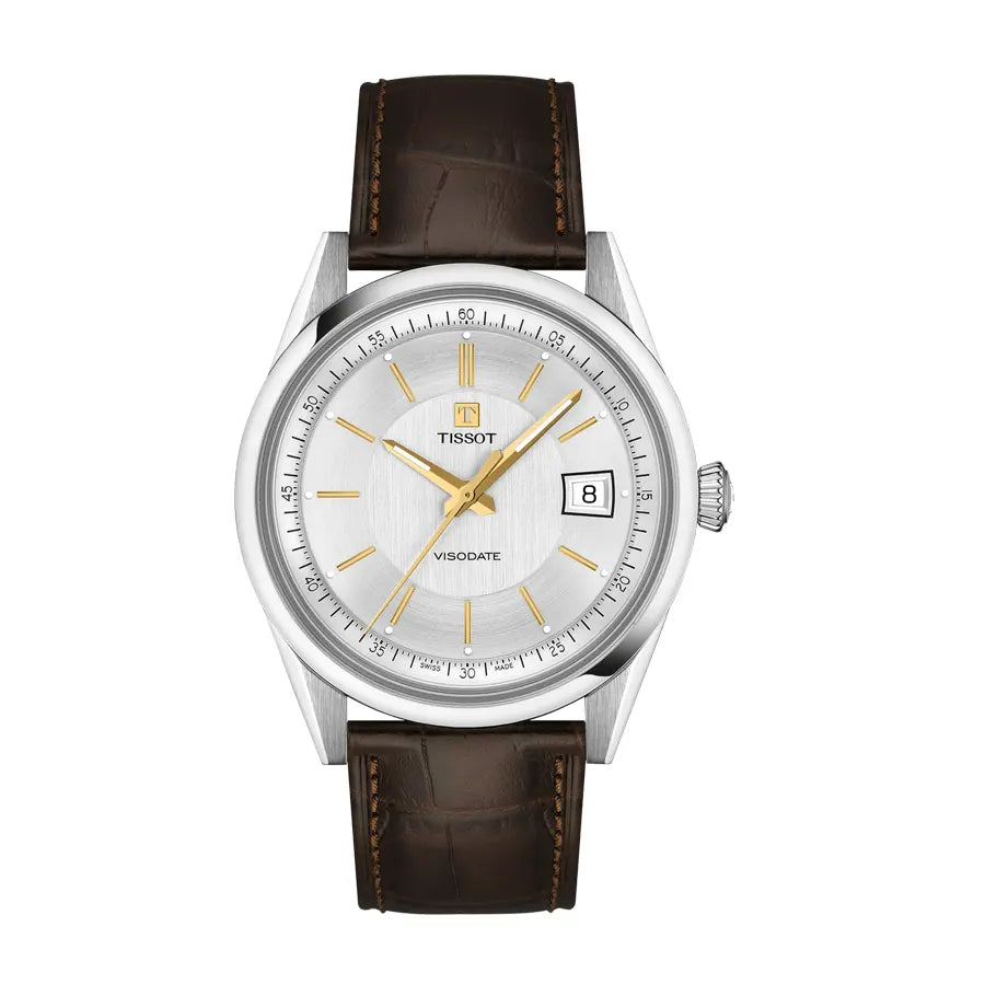 ☆たつ☆　新品未使用 オーソティクス ティソ ヴィソデート 39MM - T157.407.16.031.00 シルバー｜ティソ