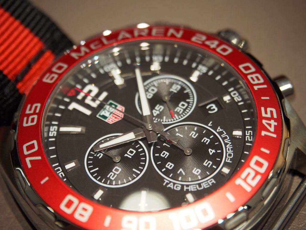 TAG Heuer　フォーミュラ1　クロノグラフ　マクラーレン限定モデル入荷！-TAG Heuer -PC030304