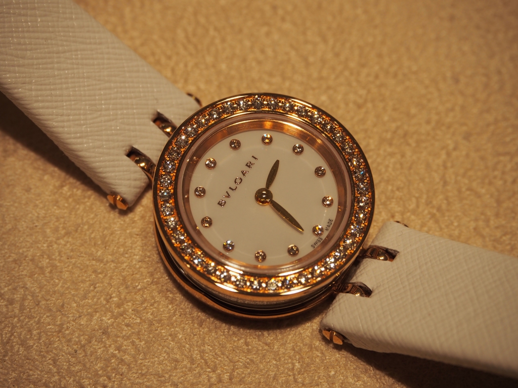 熱い販売 ジャンク品 レディース腕時計 ブルガリ BVLGARI Bzero1 