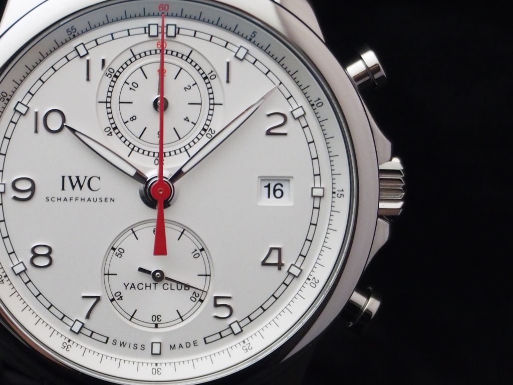 スポーティーでクラシカル IWC ポルトギーゼ ヨットクラブ クロノグラフ-IWC -P1161190