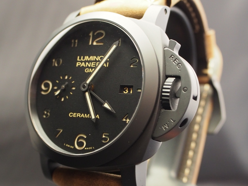 ヴィンテージ感漂う パネライ 「ルミノール 1950 3デイズ GMT
