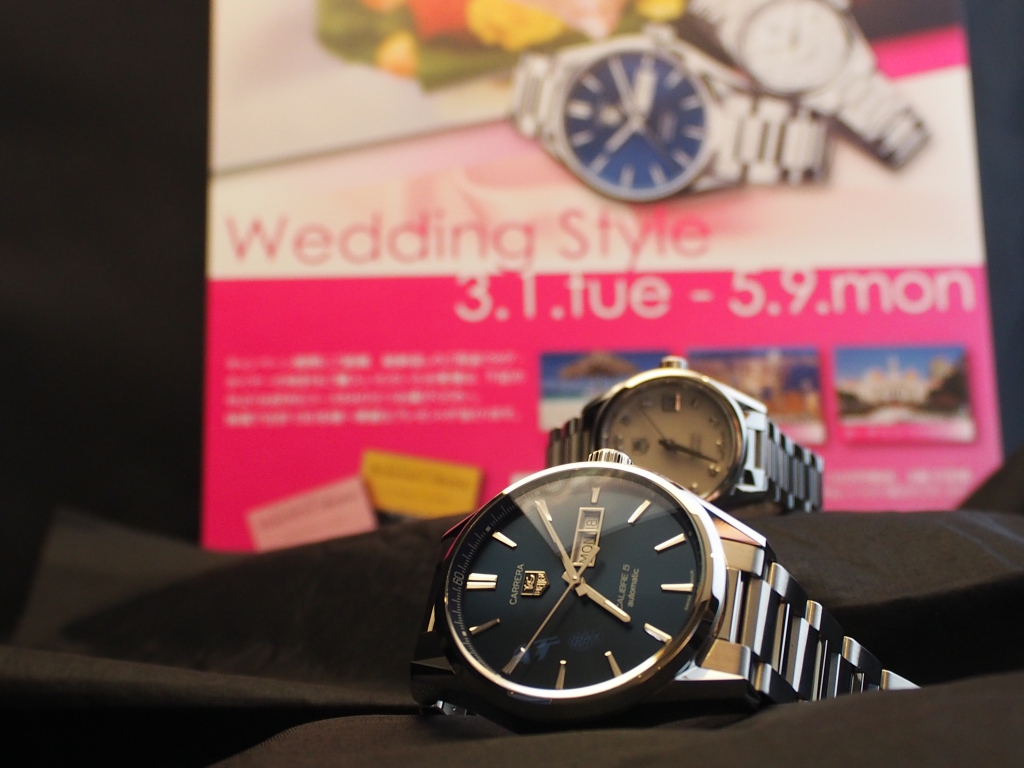 TAG Heuer  「Wedding Style」 キャンペーン-TAG Heuer フェア・イベント情報 -P3031914