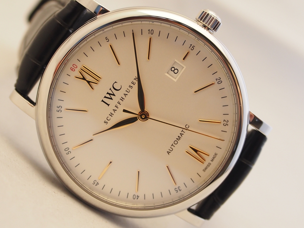 ゴールドの針がカッコいい！IWC「ポートフィノ・オートマティック」-IWC -P3082039