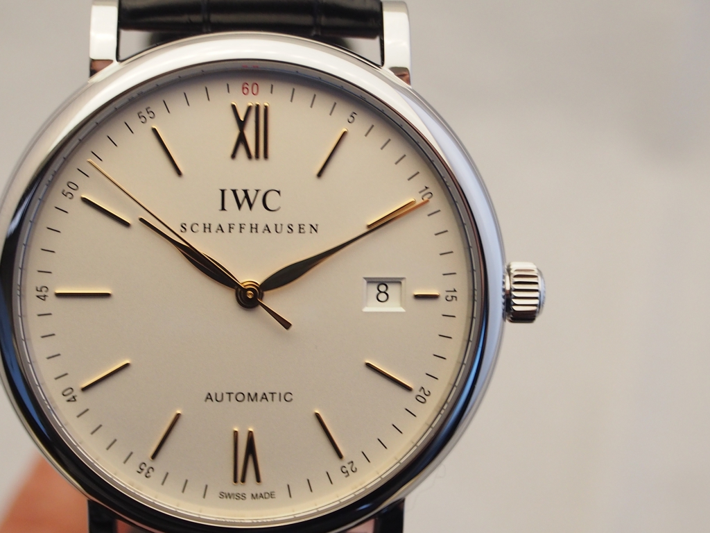 IWCの大人気モデル 「ポートフィノ・クロノグラフ （シルバー×金針）」入荷致しました