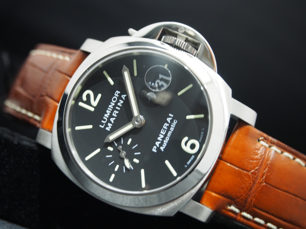 パネライ唯一の40ｍｍモデル！！「ルミノール オートマティック」-PANERAI -P4112280