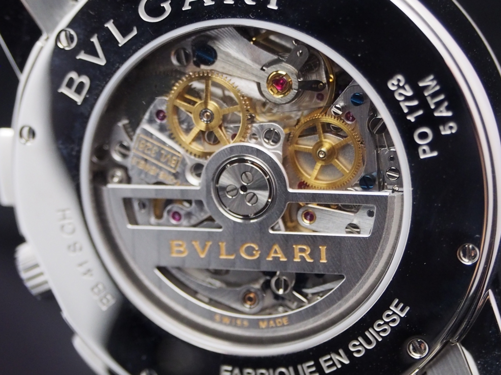 ブルガリを代表する時計 「ブルガリ・ブルガリ・クロノグラフ」-BVLGARI（取扱い終了） -P5200077