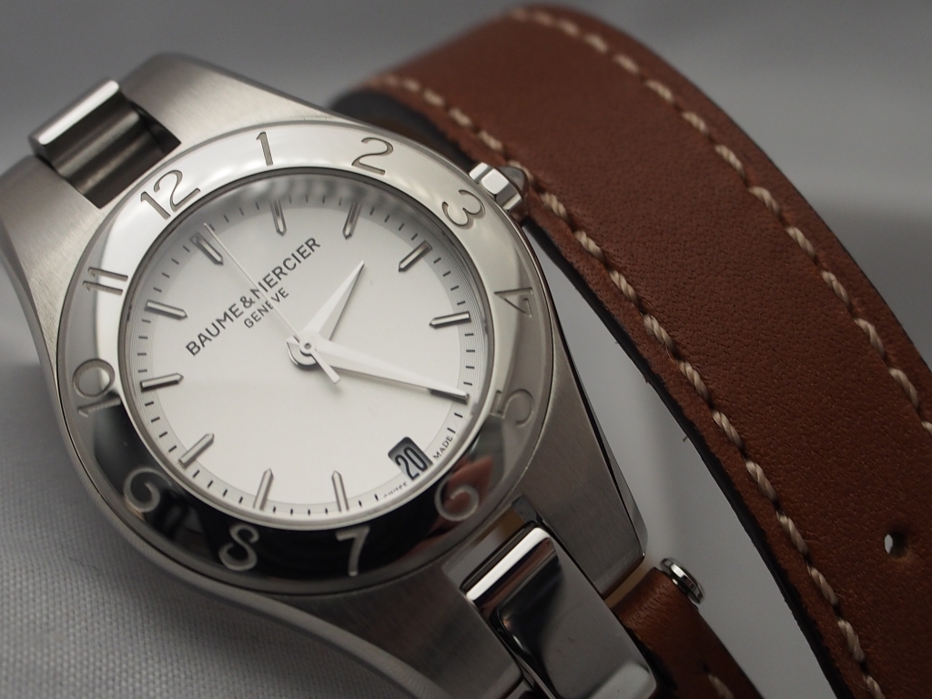 大人の女性にはやっぱりボーム＆メルシエ 「リネア クォーツ」-BAUME&MERCIER（取扱い終了） -P6200587