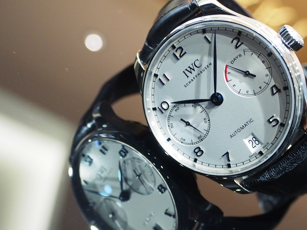 大型ムーブメントを搭載した IWC「ポルトギーゼ・オートマティック(青針)」-IWC -P7100831