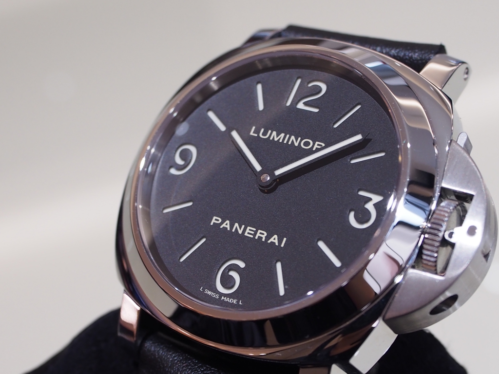 究極のシンプルモデル！！！パネライ「ルミノール ベース PAM00112」-PANERAI -P8290711