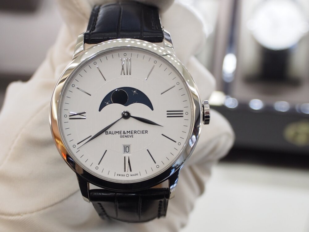 BAUME\u0026MERCIER（ボーム＆メルシエ） クラシマ ムーンフェイズ