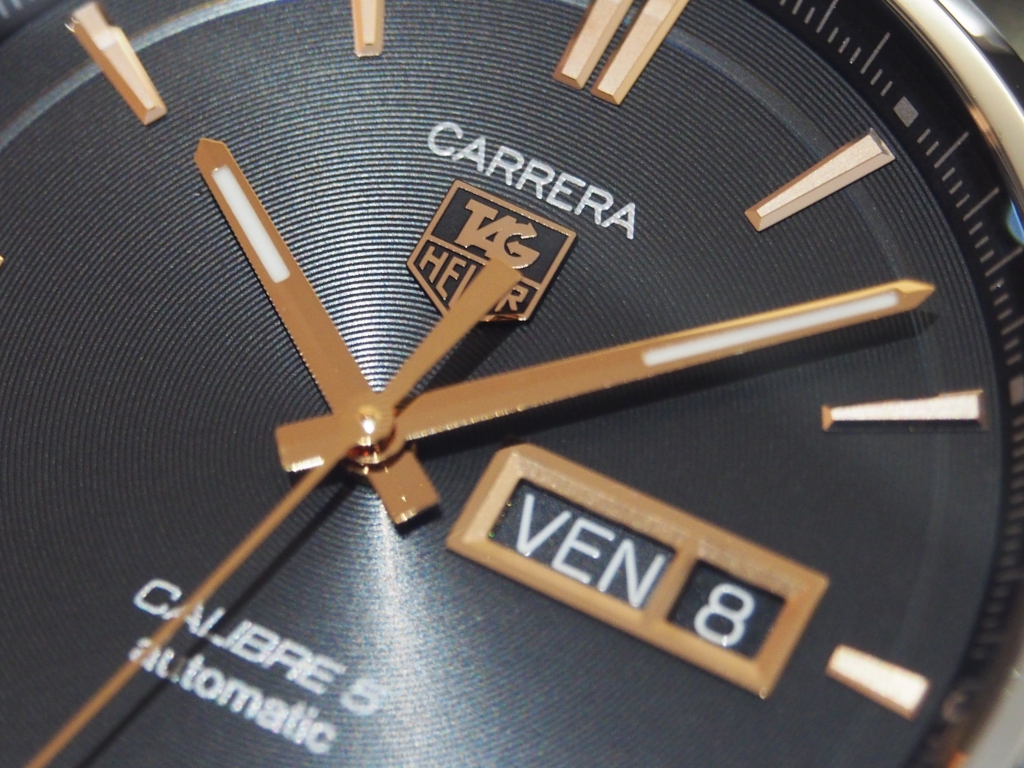 シンプルで一生使えるデザインの時計「タグ・ホイヤー カレラ キャリバー５ デイデイト」-TAG Heuer -P2276569