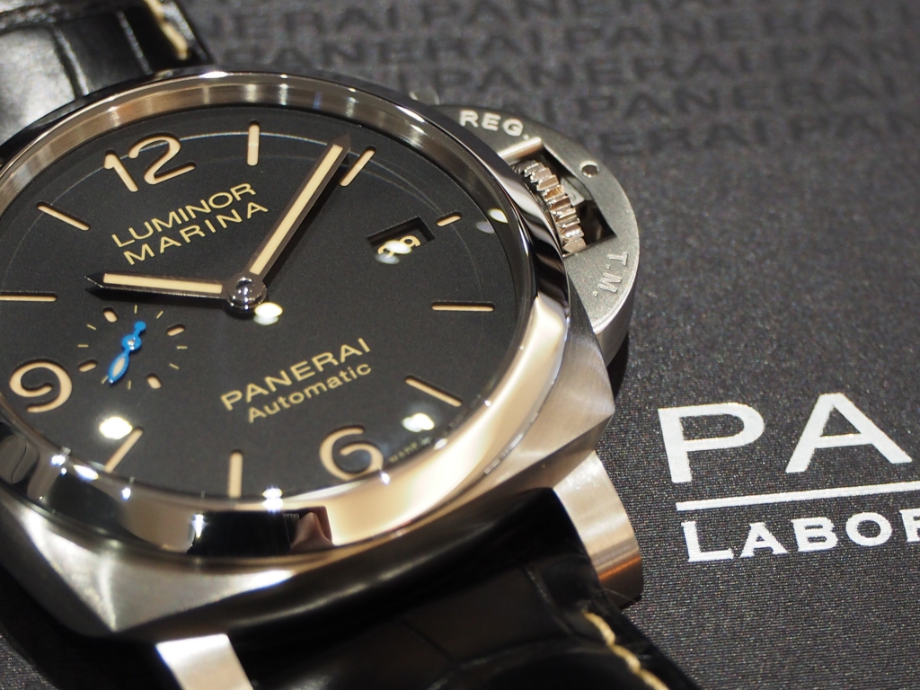 人気モデル再入荷情報!! PANERAI 「ルミノール マリーナ 1950 3デイズ オートマティック アッチャイオ (PAM01312)」-PANERAI -P8048581