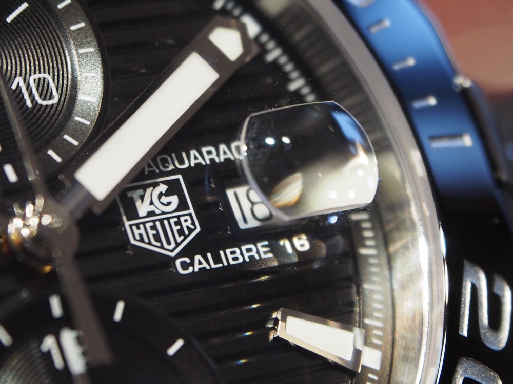 男らしい腕時計を…タグ・ホイヤー アクアレーサー キャリバー16 クロノグラフ セラミック-TAG Heuer -P5260520