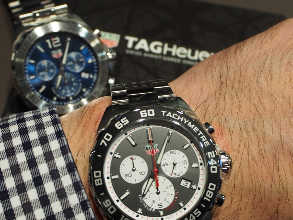 歴史あるタグ・ホイヤーのレーシングモデルと言えば「フォーミュラ1 クロノグラフ」-TAG Heuer スタッフのつぶやき -P8031624