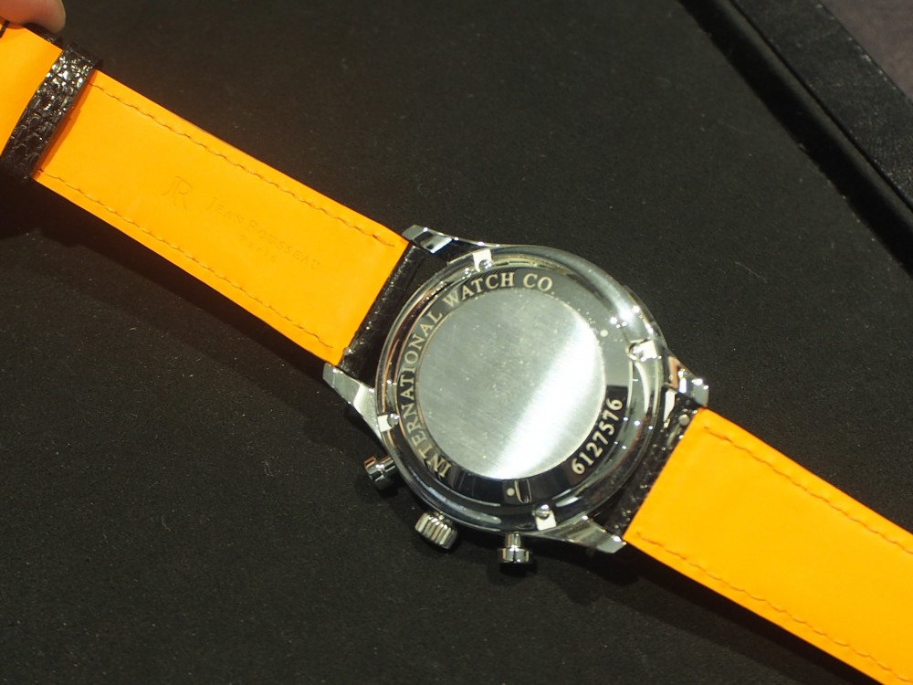 【ジャンルソー】オリジナルベルトで差をつけろ！あなたの時計も、世界に一つだけしかないオンリーワン時計に！？-IWC Jean Rousseau -P8181928