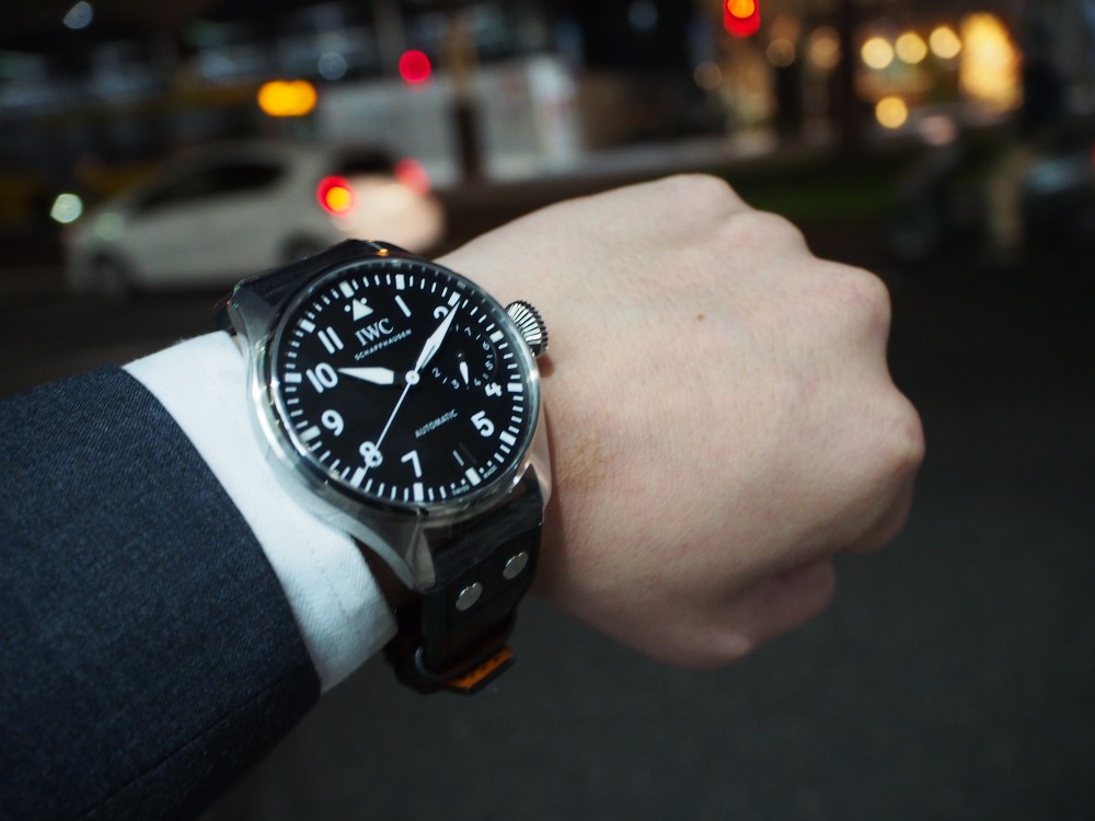 IWCのパイロットは個性的なのに実用的!!ビッグパイロットウォッチ
