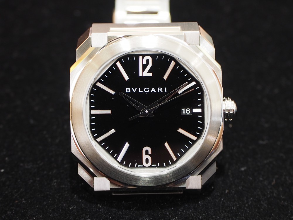 着け心地最高！ステンレスブレスレットの腕時計 ブルガリ・オクト ソロテンポ-BVLGARI（取扱い終了） -PA300181