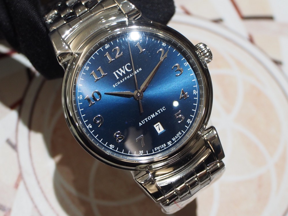 IWCのダ・ヴィンチに新色のブルー文字盤登場！！「IW356605」-IWC スタッフのつぶやき -PC140042