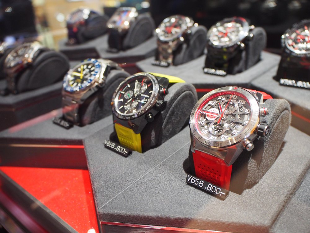 大好評!! 開催中の「oomiya 40th × TAG Heuer Anniversary FAIR」-TAG Heuer フェア・イベント情報 -PC140004