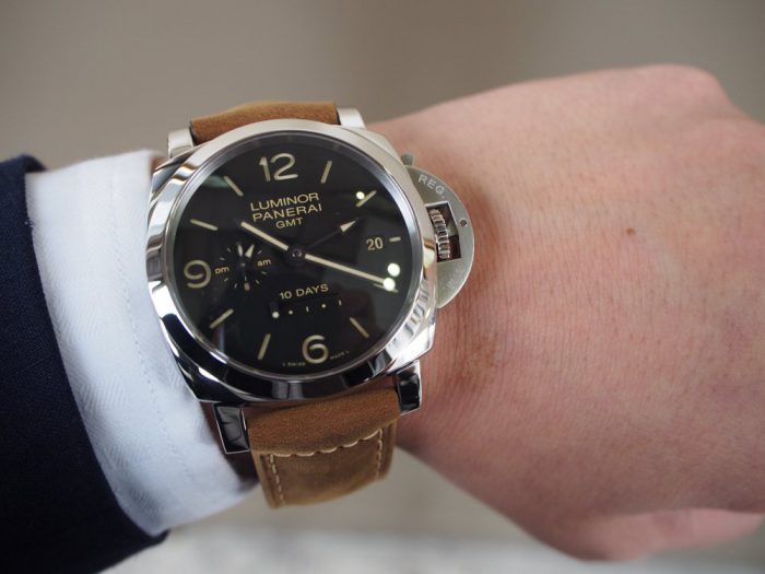 パネライ ルミノール1950 10デイズ GMT オートマティック アッチャイオ / PAM00533-PANERAI -P3020268-700x525