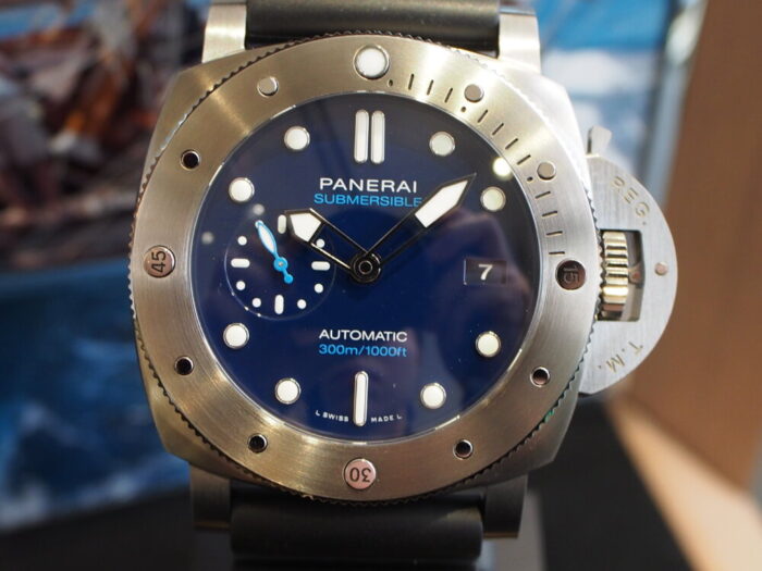 世界初の新素材 “BMG-TECH™”とは？？タフに使える高級時計！！パネライ「PAM00692」-PANERAI スタッフのつぶやき -P6250012-700x525