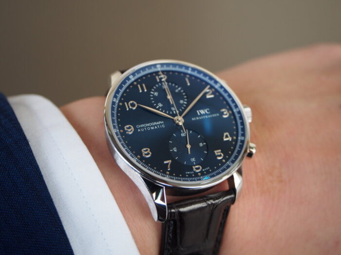 IWC ポルトギーゼクロノグラフを選ぶならブルーの文字盤はいかがでしょ ...