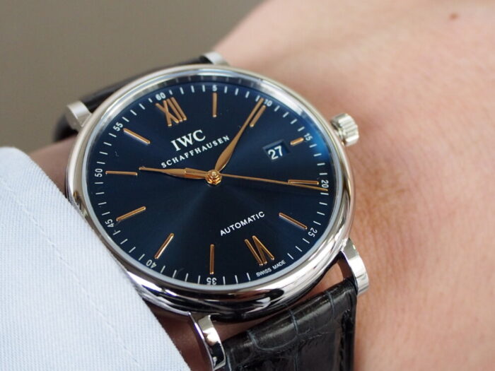 シンプル時計は”カラー”で差をつけるべし。IWC「ポートフィノ・オートマティック」-IWC -P9300039-700x525