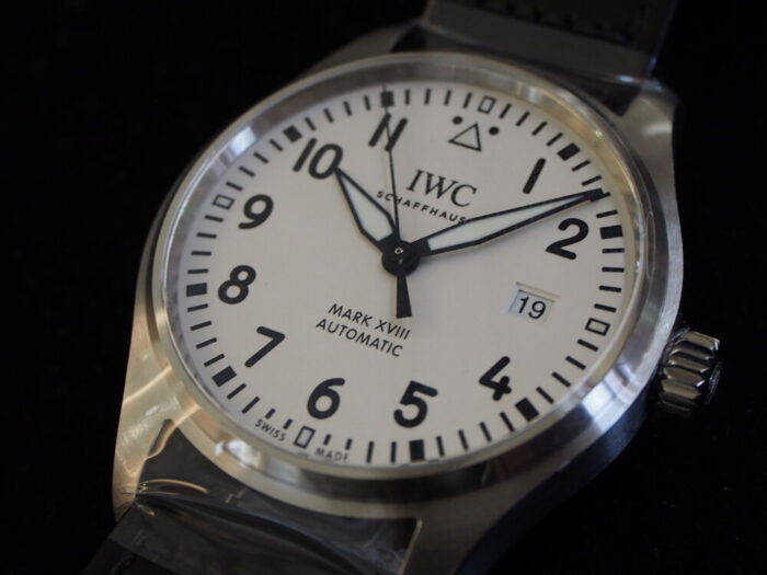【IWC】視認性のいい時計「パイロット・ウォッチ・マーク XVIII」-IWC -PA210160-700x525