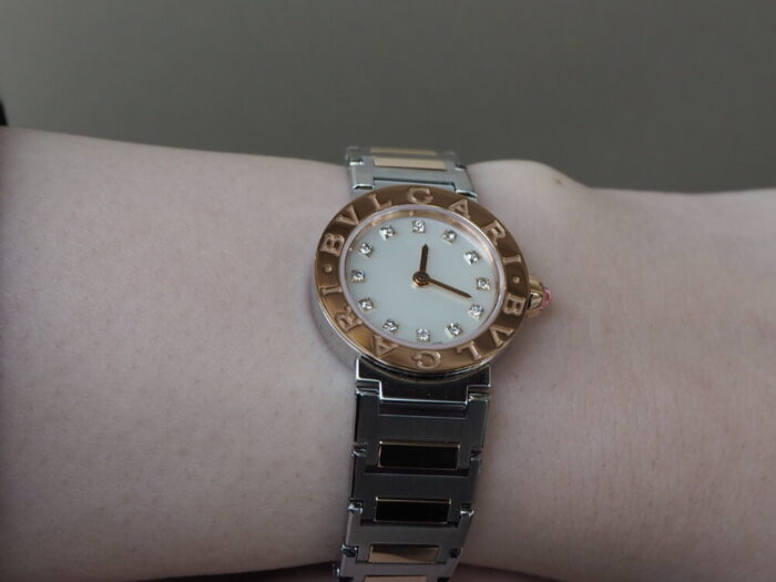 イタリア生まれの粋な腕時計　ブルガリブルガリ レディ入荷-BVLGARI（取扱い終了） -P4100118-700x525