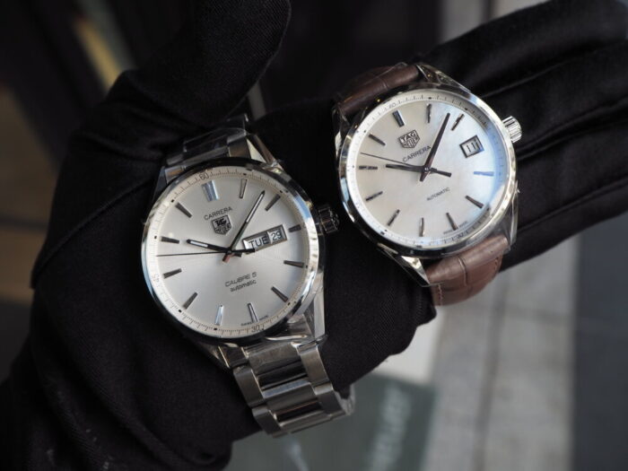 女性の腕元にも機械式時計を。自分へのご褒美や記念品として選ばれる、タグ・ホイヤー「カレラ レディ キャリバー5」-TAG Heuer スタッフのつぶやき -P4280376-700x525