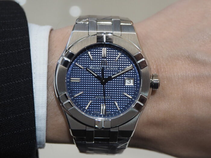 【モーリス・ラクロア】ハイコスパ腕時計と言えばこれ！驚きの質感は店頭で…「アイコン オートマティック 39㎜」-MAURICE LACROIX -P5280107-700x525