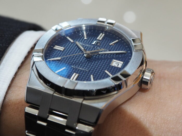 【モーリス・ラクロア】ハイコスパ腕時計と言えばこれ！驚きの質感は店頭で…「アイコン オートマティック 39㎜」-MAURICE LACROIX -P5280109-700x525