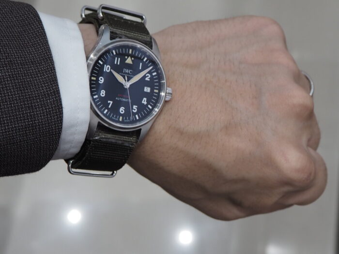 小ぶりながらハイスペックな1本 IWCパイロット・ウォッチ・オートマティック・スピットファイア-IWC スタッフのつぶやき -P7050603-700x525