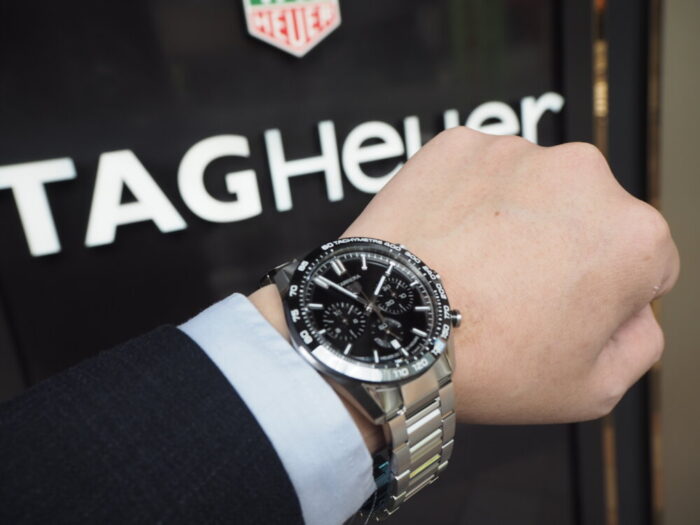 【タグ・ホイヤーフェア開催中】2020年新作入荷。カレラ キャリバー ホイヤー02 スポーツクロノグラフ-TAG Heuer フェア・イベント情報 -P7190056-700x525