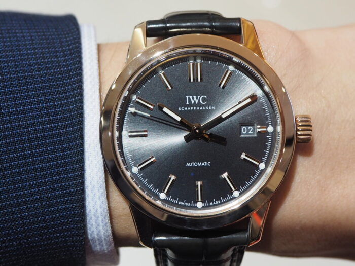 【IWC】金価格高騰中。真の価値のある時計は金無垢。「インヂュニア・オートマティック 」-IWC -P8310106-700x525