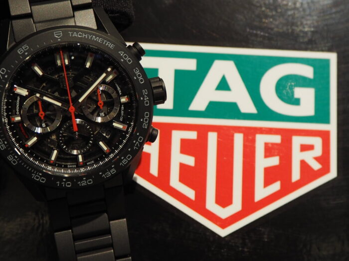 信頼性が高く、最先端エンジン「タグ・ホイヤー カレラキャリバーホイヤー02クロノグラフ」-TAG Heuer -P9050212-700x525