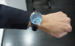 【IWC】シンプルなブルー文字盤の時計「ポルトギーゼ オートマティック40」