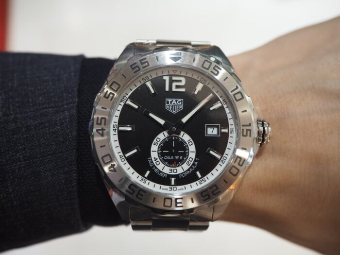 【タグ・ホイヤー】ムリなく高級時計を買う方法「フォーミュラ1 キャリバー6」-TAG Heuer -PA080708-700x525