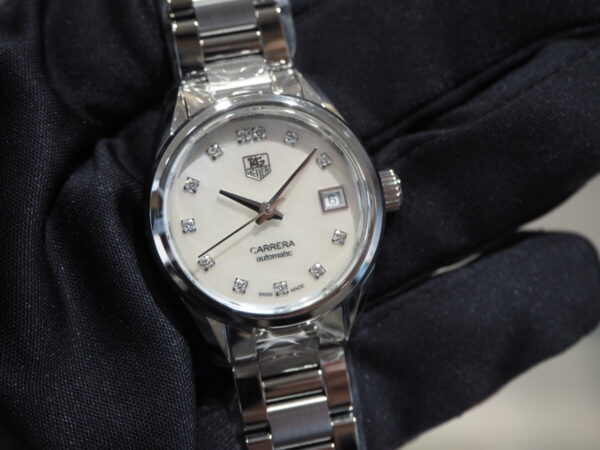 時計好きの女性にはたまらない機械式時計「タグ・ホイヤー カレラレディ キャリバー９」-TAG Heuer -PB080439-600x450