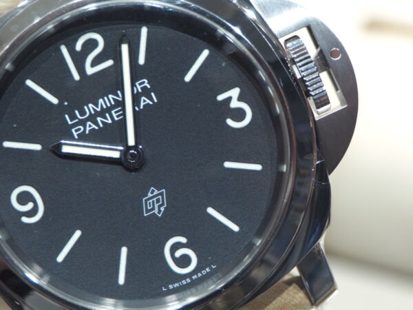 究極のシンプル時計…。パネライ「ルミノール ロゴ」-PANERAI -P4032682-600x450