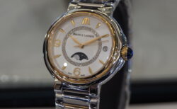 【モーリスラクロア】さりげなく上品な高級時計を…「フィアバ ムーンフェイズ」