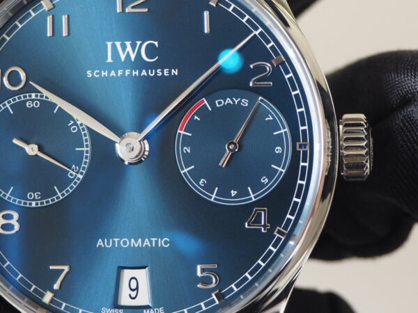 自分を格上げしてくれるブルー時計。　IWC「ポルトギーゼ・オートマティック」-IWC -P7091051-600x450
