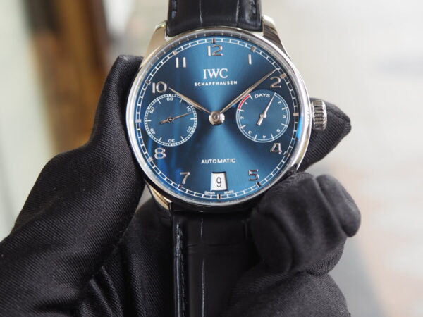 自分を格上げしてくれるブルー時計。　IWC「ポルトギーゼ・オートマティック」-IWC -P7091053-600x450