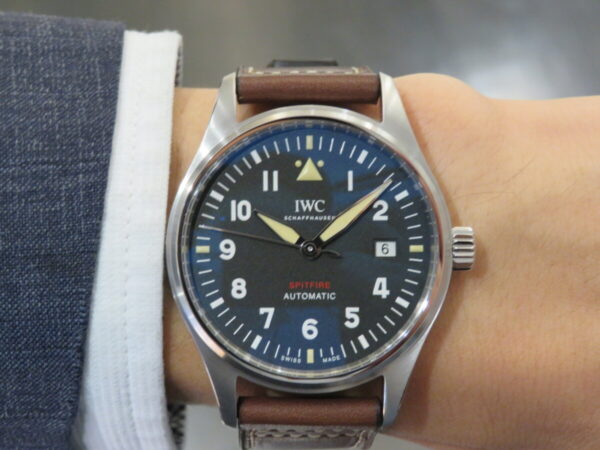 時計業界は小型化がトレンド「IWC パイロットウォッチ・オートマティック・スピットファイア」-IWC -IMG_0639-600x450