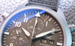 【IWC】エリートパイロットに向けられた腕時計「パイロット・ウォッチ・ダブルクロノグラフ・トップガン・セラタニウム」