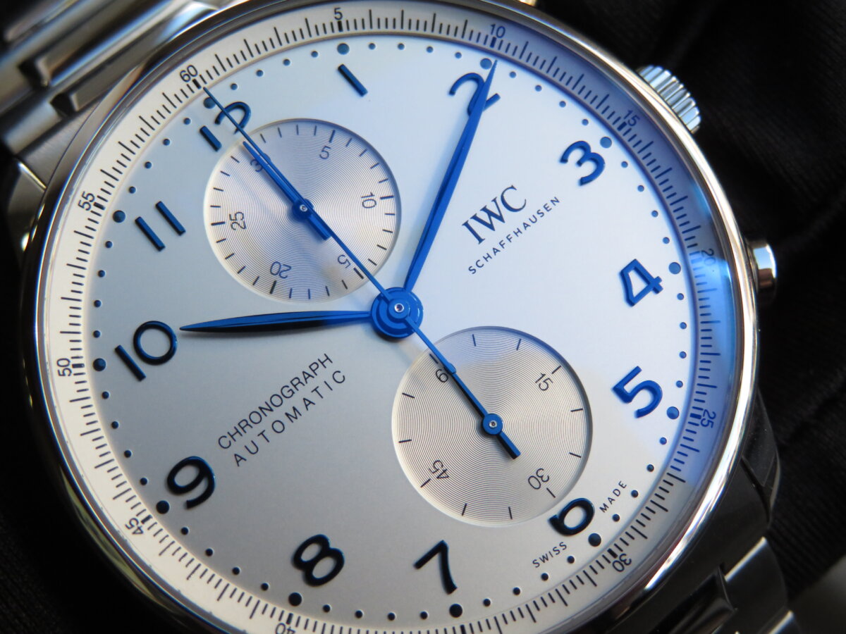 嫌みのない高級時計をお探しの方はIWC「ポルトギーゼ・クロノグラフ」がオススメです。-IWC -IMG_2453