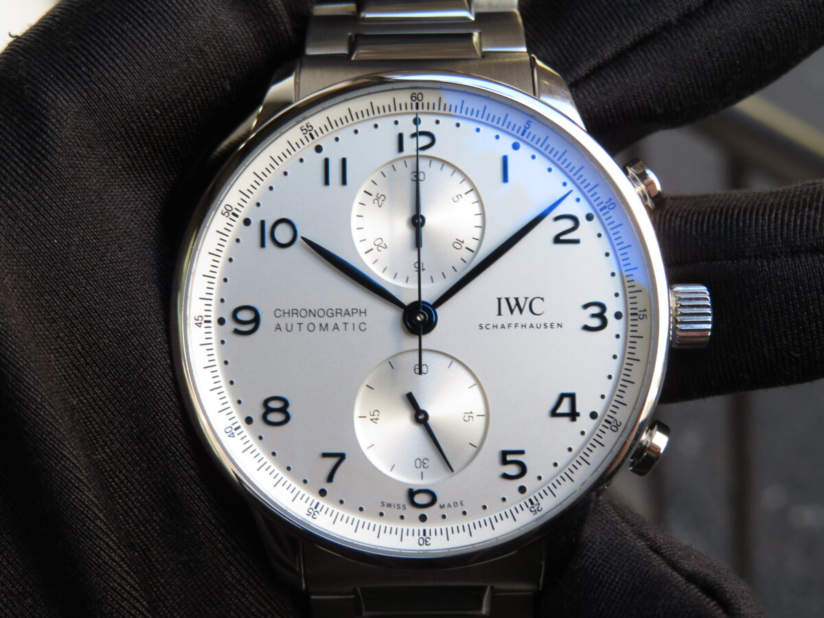 嫌みのない高級時計をお探しの方はIWC「ポルトギーゼ・クロノグラフ」がオススメです。-IWC -IMG_2467