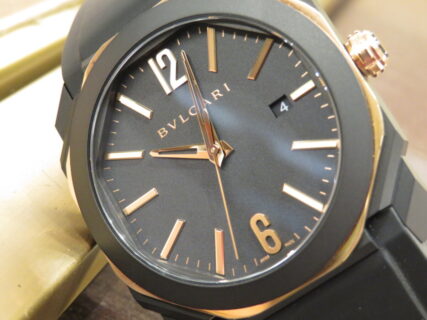 ブランドの新常識…。八角形の縁起時計。ブルガリ「オクト オリジナーレ」