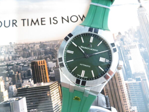 【モーリス・ラクロア】腕時計マニアの間でも人気を博しています「アイコンオートマティック」-MAURICE LACROIX -IMG_3605-600x450