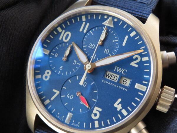 IWCの新作が初入荷！経年変化であなただけの時計に。「パイロット・ウォッチ・クロノグラフ 41」-IWC -IMG_4655-600x450
